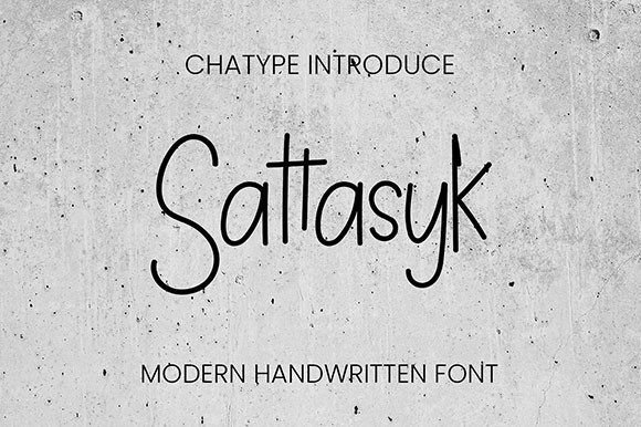 Sattasyk Font