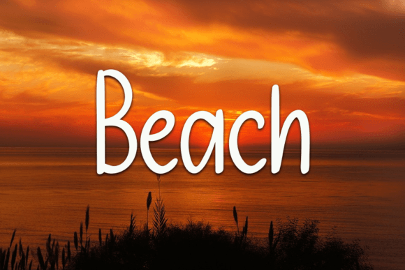 Saturday Font Poster 2