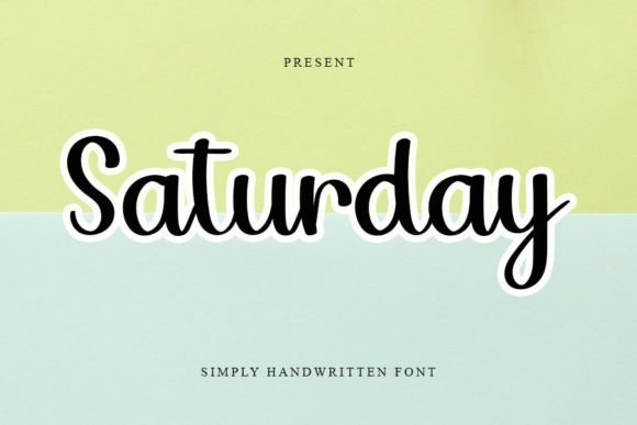 Saturday Font