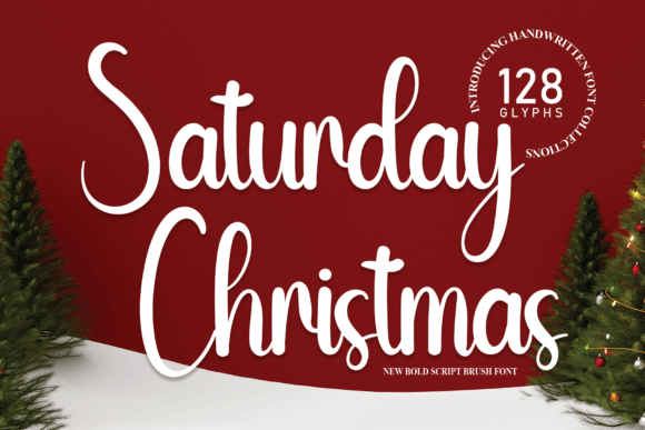 Saturday Christmas Font