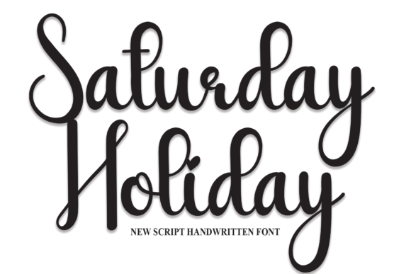 Saturday Holiday Font