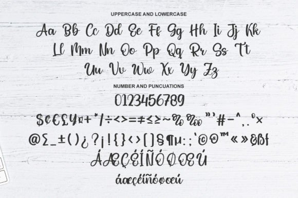 Scales Font Poster 6