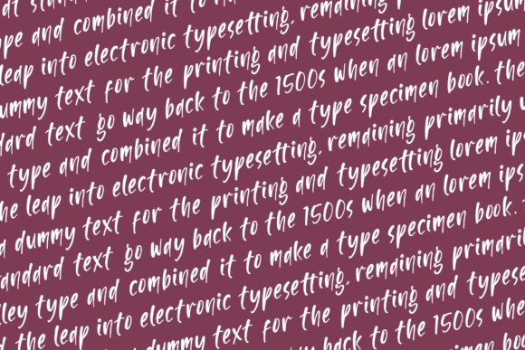 Scartoon Font Poster 8