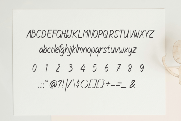 Schanistofi Font Poster 5
