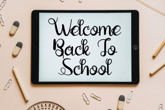 School Font Poster 5