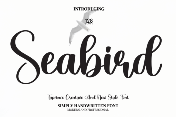 Seabird Font Poster 1