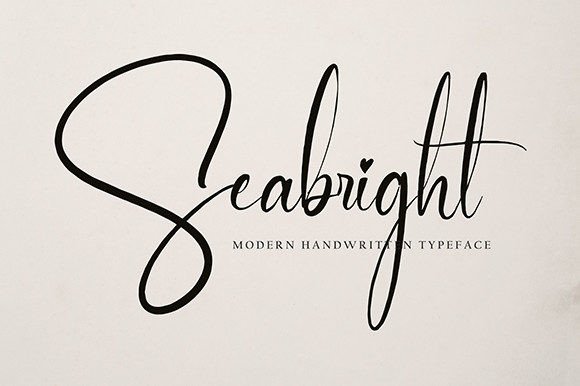 Seabright Font Poster 1