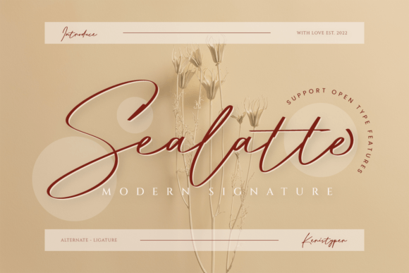 Sealatte Font