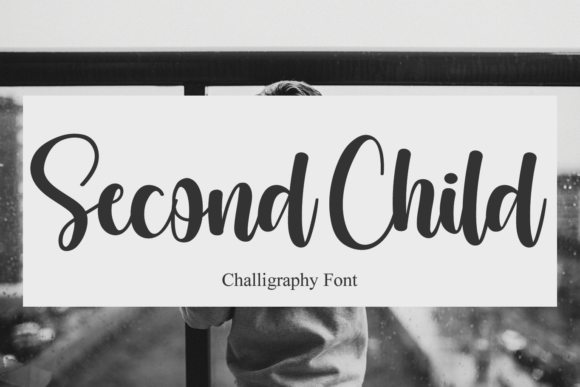 Second Child Font Poster 1