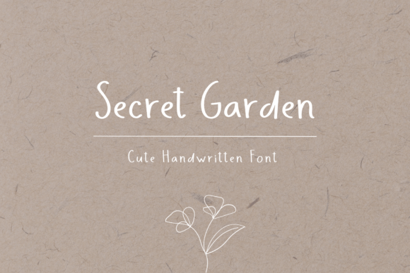 Secret Garden Font