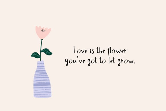 Secret Garden Font Poster 3