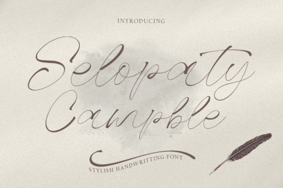 Selopaty Campble Font Poster 1