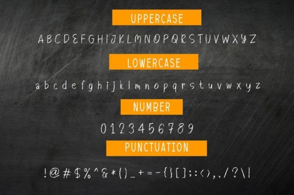 Serenity Font Poster 2