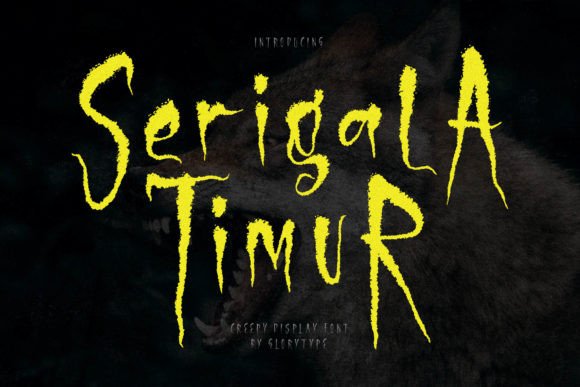 Serigala Timur Font