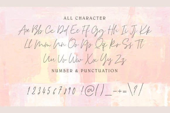 Shabby Font Poster 4