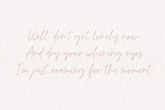 Shabby Font Poster 5