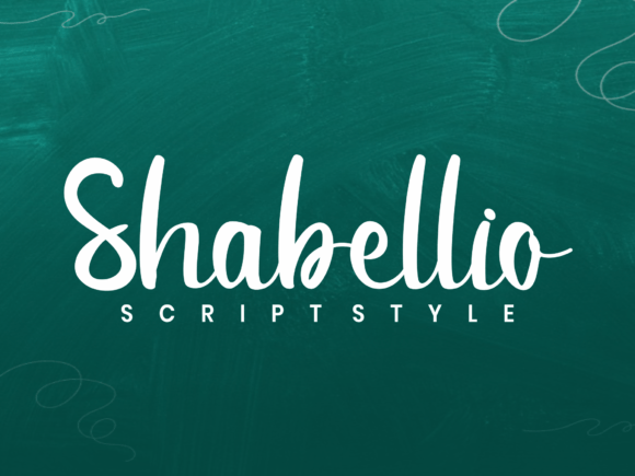 Shabellio Font Poster 1