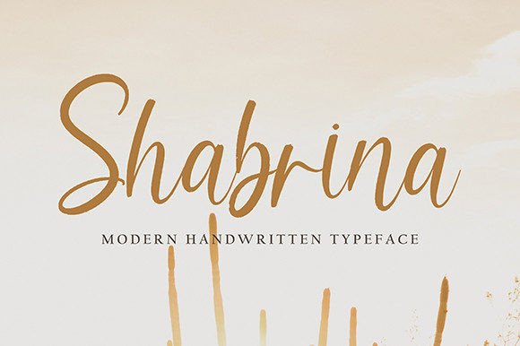 Shabrina Font Poster 1