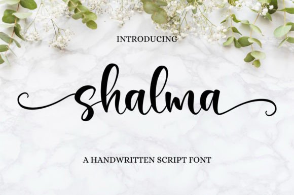 Shalma Font Poster 1