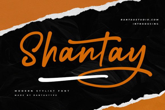 Shantay Font Poster 1