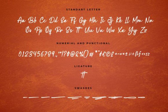 Shantay Font Poster 9
