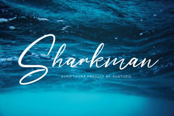 Sharkman Font Poster 1