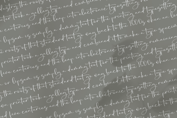 Shatiany Raloka Font Poster 8