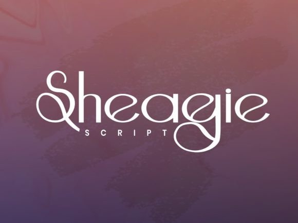 Sheagie Script Font Poster 1