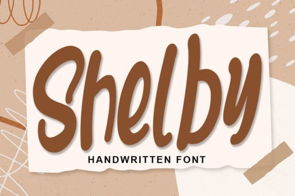 Shelby Font Poster 1