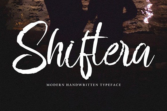 Shiftera Font Poster 1