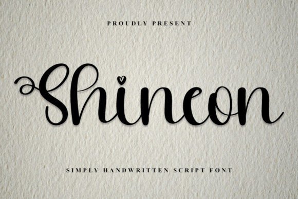 Shineon Font Poster 1