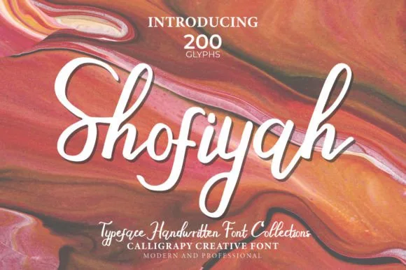 Shofiyah Font Shofiyah Font Poster 1