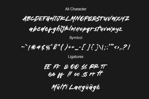 Shooter Font Poster 10