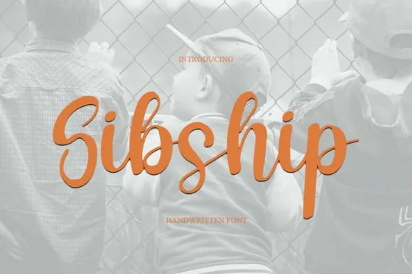Sibship Font Sibship Font Poster 1