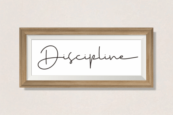 Signaturae Font Poster 5