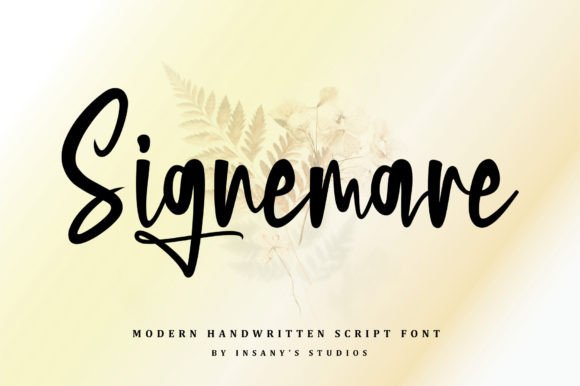 Signemare Font