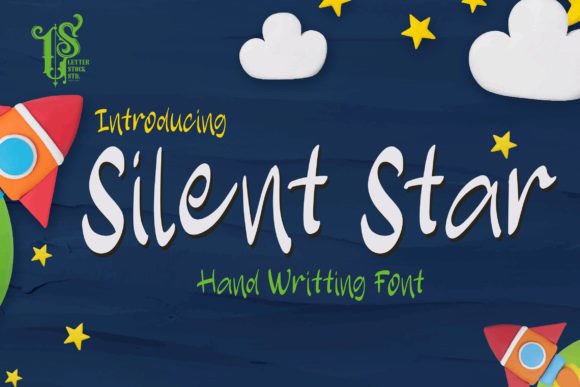 Silent Star Font Poster 1