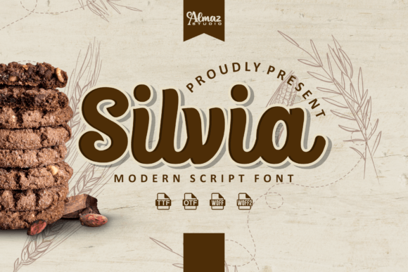 Silvia Font Poster 1