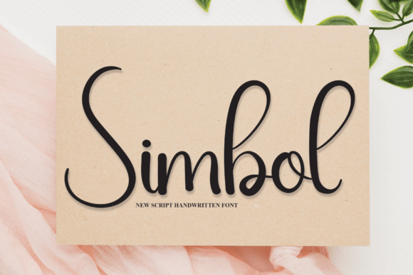 Simbol Font Poster 1