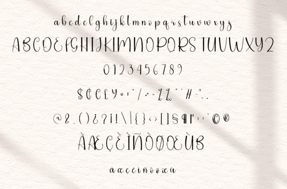 Simple Font Poster 6