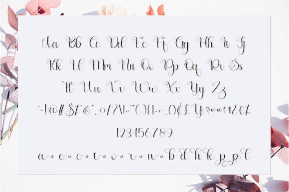 Simple Font Poster 4