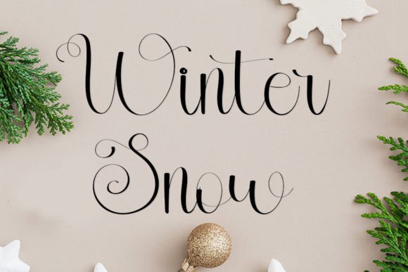 Simple Font Poster 6