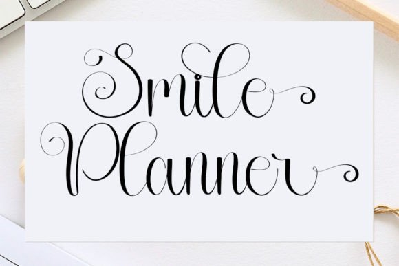 Simple Font Poster 7