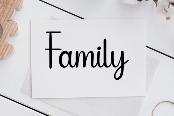 Simple Black Font Poster 3