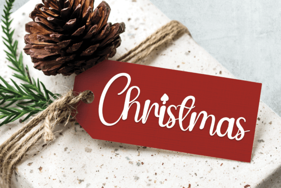 Simple Christmas Font Poster 4