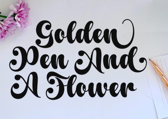 Simple Good Font Poster 7