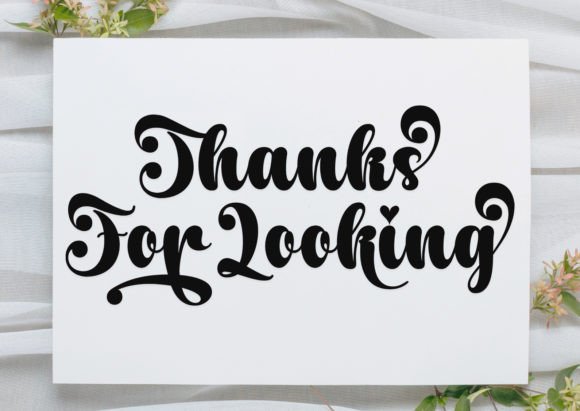 Simple Good Font Poster 8