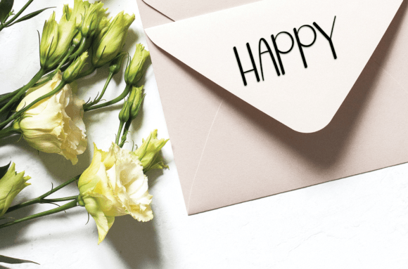 Simple Holiday Font Poster 5