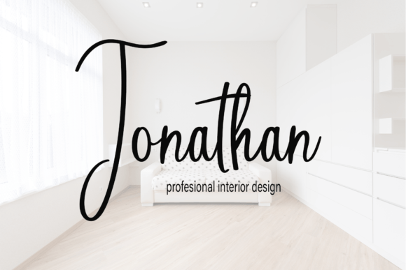 Simple House Font Poster 3