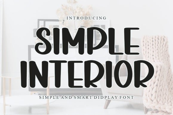 Simple Interior Font